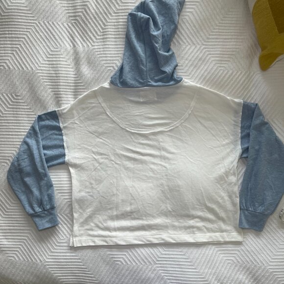 BRAND NEW |  Madewell | MWL Madewell Skyterry Hooded Sweatshirt | MEDIUM - Picture 5 of 6